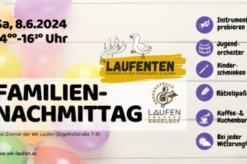 2024 Familienfest Instrumente probieren Jugendorchester Rätsel Gmunden