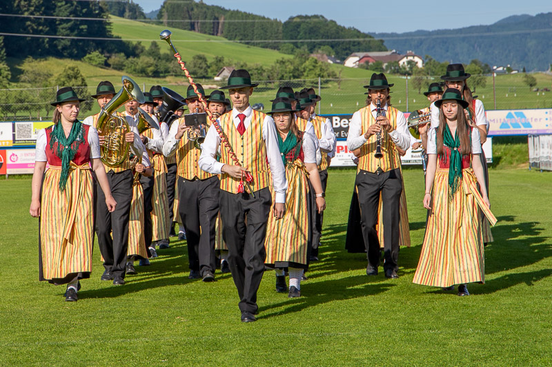 WK Laufen Werkskapelle Laufen Gmunden-Engelhof Musikverein Blasmusik Gmunden Traunsee Marschwertung Marschmusikbewertung Bezirksmusikfest Musikfest Festzelt Marschmusik