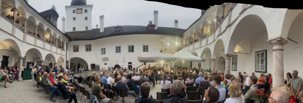WK Laufen Werkskapelle Laufen Gmunden-Engelhof Musikverein Blasmusik Gmunden Schloss Ort Seeschloss Ort Traunsee Schlosskonzerte