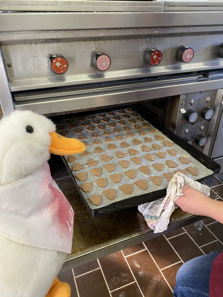Keksbackaktion WK Laufen Laufenten Jugendclub Weihnachtskekse Punschstand Keksverkauf selbstgebacken Lotti WK Laufen Werkskapelle Laufen Gmunden-Engelhof Musikverein Blasmusik Gmunden Traunsee Jugendprogramm Jugendarbeit Jugend Laufentenclub Laufenten-Jugendclub Jugendorchester